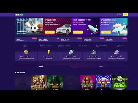 vertrauenswürdig LalaBet Casino anmeldeangebot angebot